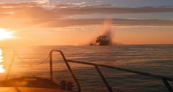 Two seafarers injured in Black Sea mine explosion