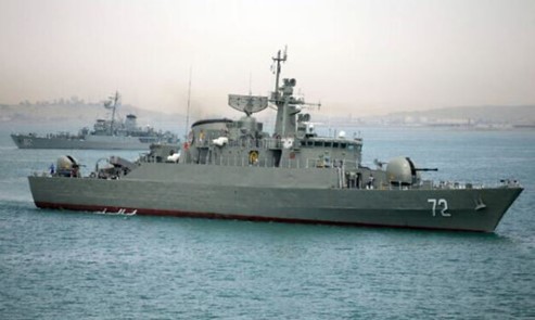 Iranian warship enters Red Sea amid tensions