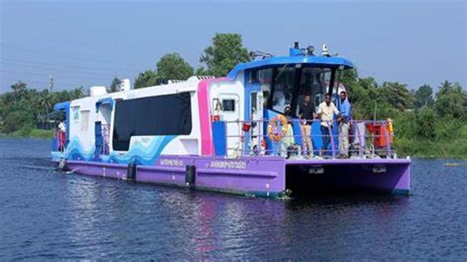 Travel boom on New Year eve in Kochiâ€™s Water Metro