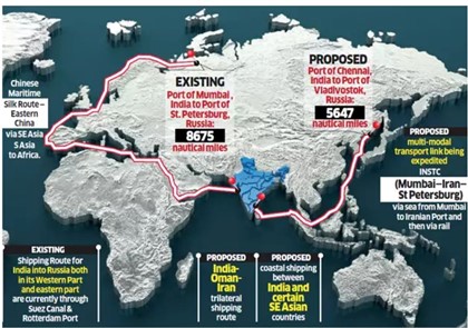 Chennai â€“ Vladivostok Corridor may take off
