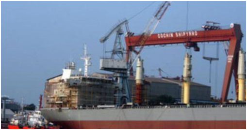 Cochin Shipyard Plans Repair Cluster on Western Coast