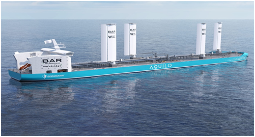 New wind-optimized Aquilo design promises dramatic fuel savings