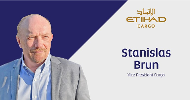 Etihad Airways Appoints Stanislas Brun as Vice President Cargo