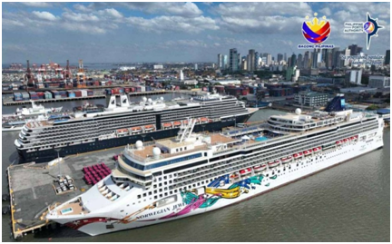 2 international cruise ships arrive in Manila