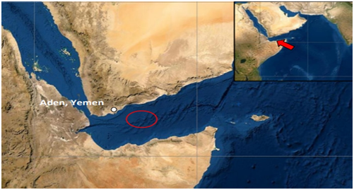MSC containership struck by Houthi missile