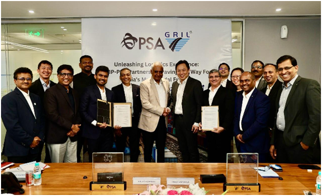 G R Infraprojects Limited and PSA India unite for Multimodal Logistics Park in Indore