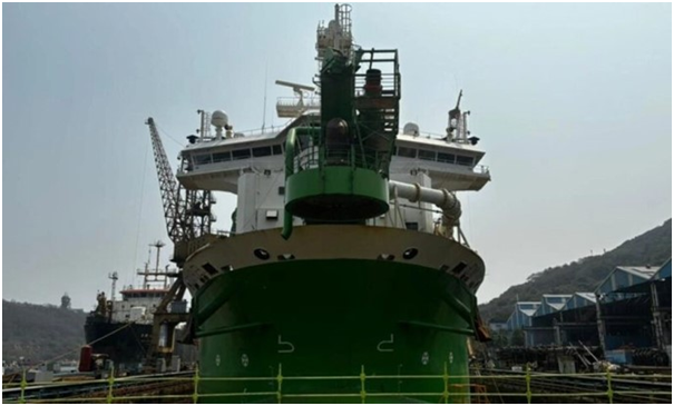 Hindustan Shipyard: Repair works on DEME TSHD Bonny River complete