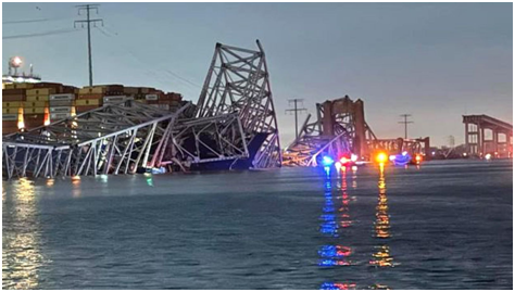 The Bridge collapse disrupted the shipping traffic of the port of Baltimore