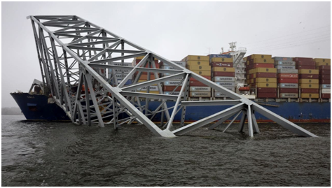 Ship owner of Baltimore Bridge collapse seeks $44 Million liability limit saying the collapse was “not due to any fault, neglect, or want of care” of the companies 
