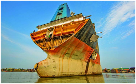 Bangladesh retains its position as the leading shipbreaking country on the boosting demand for raw material requirements for Padma Bridge, Metro rail projects
