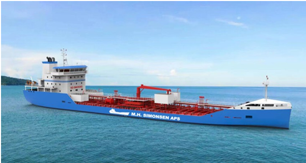 Danish shipowner orders eight hybrid methanol dual-fuel tankers in China  Denmark-based shipping company MH Simonsen has placed an order for eight hybrid-electric methanol dual-fuel chemical tankers at China’s Jiangxi New Jiangzhou Shipbuilding