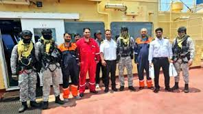 22 Indians onboard the Panama-flagged vessel attacked by Houthis assisted by Navy