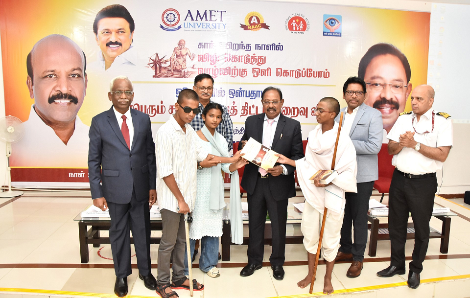 AMET University Celebrates Historic Milestone: 9,000 Eye Donation ...