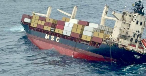 Kerala govt reveals cargo details of MSC Elsa 3 cargo ship