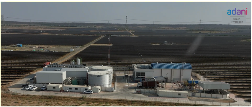 Adani Commissions India’s First Off-Grid Green Hydrogen Pilot Plant of 5 MW Capacity
