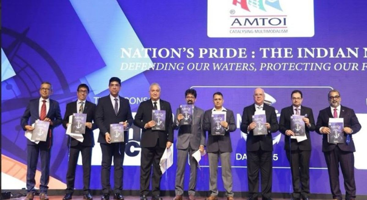 AMTOI Day 2025 honours maritime excellence with Indian Navy theme