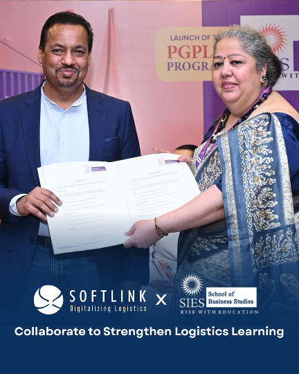 Softlink Academy Partners with SIES School of Business Studies to Launch PG Diploma in Logistics