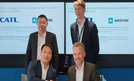 Maersk and CATL join forces to electrify global supply chains