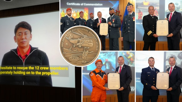 “A single lapse in vigilance can take a life”: IMO Bravery Award recipient