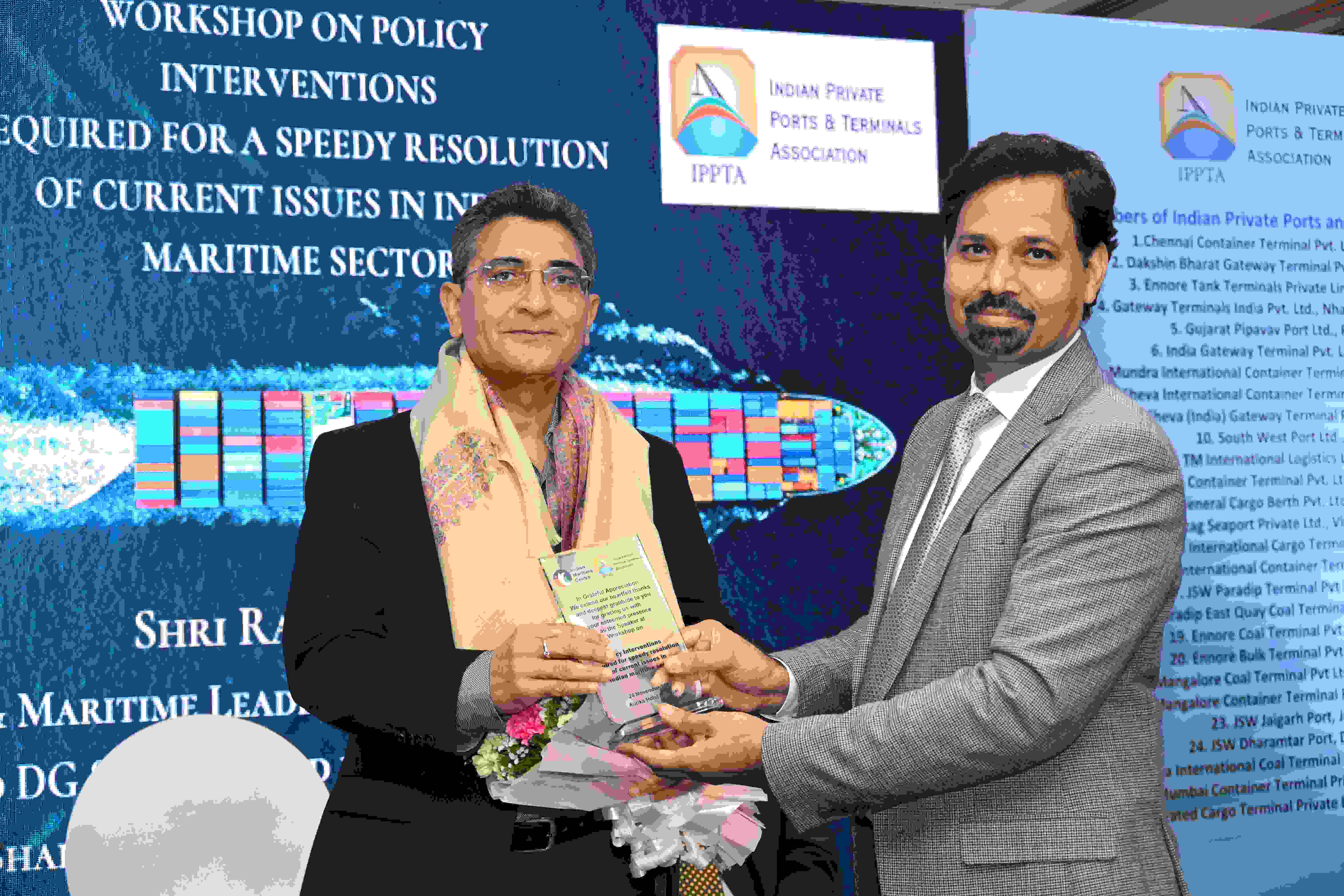 IMC & IPPTA Hosted Workshop on Policy Interventions for Speedy Resolution of Issues in the Indian Maritime Sector
