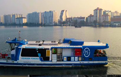India launches first indigenously built hydrogen fuel-cell vessel in Varanasi