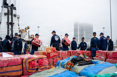 Drug smuggling and organised crime in the supply chain