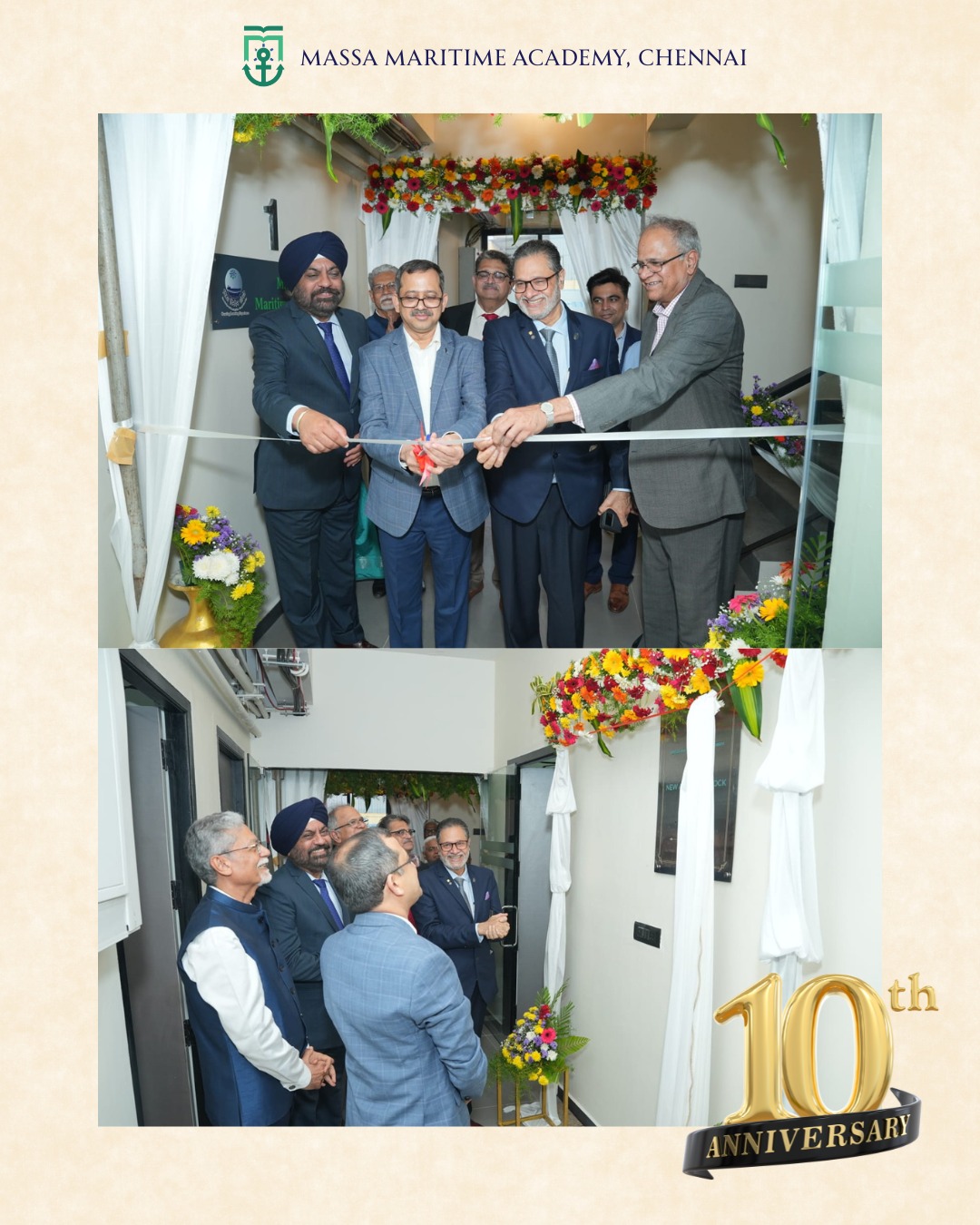 MASSA Maritime Academy-Chennai, expands horizons with the opening of New Academic Block