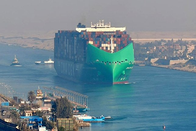 CMA CGM Sends ULCV through Suez Canal as 2026 Traffic Return is Predicted