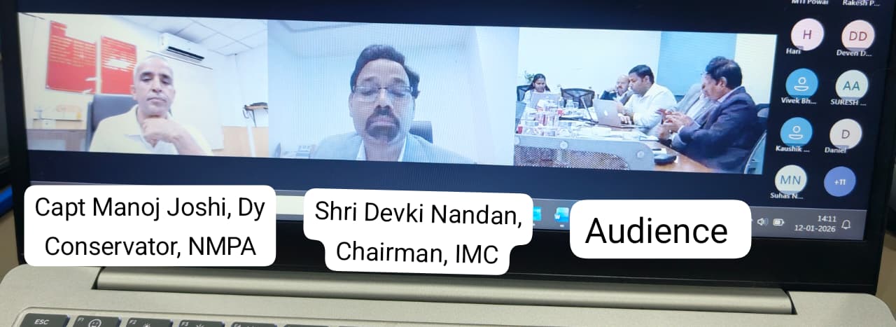 IMC-WORKSHOP ON DELEGATED LEGISLATION UNDER INDIAN PORTS ACT, 2025 