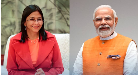 Venezuela’s acting President Rodriguez dials PM Modi, agrees to boost bilateral ties and energy cooperation