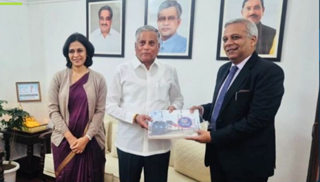 CONCOR leadership meets Hon’ble MoS for Railways & Jal Shakti V. Somanna; highlights customer-centric logistics initiatives