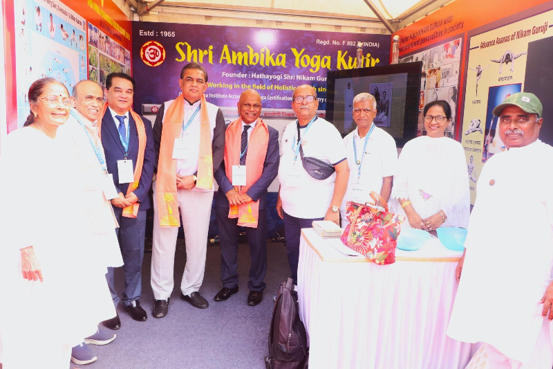 Advocacy of Yoga Practice to the  Seafarers at  Milaap ITF Seafarer's Expo 2026