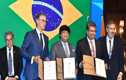APSEZ, NMDC and Vale Brazil sign MoU on Iron Ore