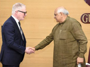 Gujarat welcomes West Midlands Mayor Richard Parker; Joint Working Group to accelerate bilateral collaboration