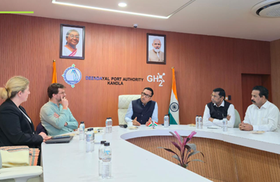 Belgian Hydrogen Council delegation visits DPA Kandla, explores Green Hydrogen Collaboration