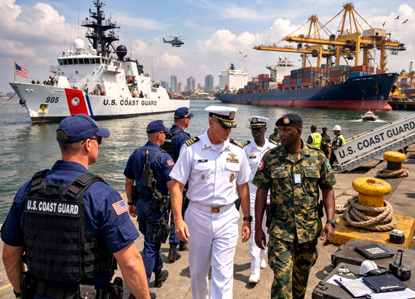 US Coast Guard Arrives in Lagos for Crucial Port Security Audit