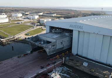 Austal USA launches USNS Lansing: its final EPF