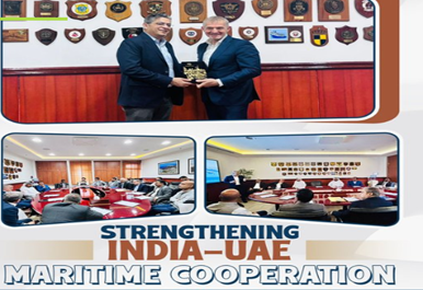 Vijay Kumar Secretary, MoPSW, holds strategic meeting with CEO of Drydocks World to strengthen India–UAE Maritime Collaboration