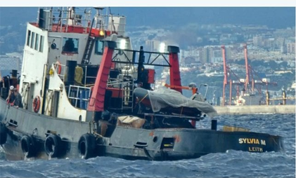 Spanish Authorities Chase Tug That Attempted to Sneak Away from Detention