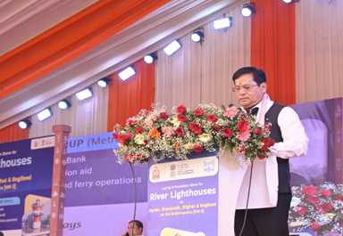 Pandu, Bogibeel, Silghat & Biswanath Ghat to station country’s first Riverine Lighthouses