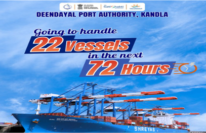 DPA Kandla Gears Up to Handle Surge in Incoming Vessels