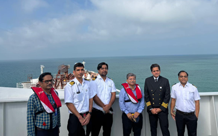 Indian-flagged vessel Nanda Devi arrives at Vadinar for LPG ship-to-ship transfer: Kandla Port Authority Chairman