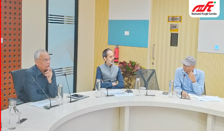 Review meeting on JNPT–Vaitarna section of WDFC : DFCCIL