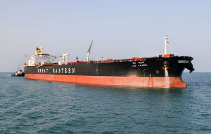 Indian vessel ‘Jag Laadki’ carrying over 80,000 metric tonnes of crude oil reaches Gujarat’s Mundra Port
