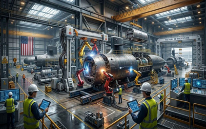 U.S. Opens Massive $2.4 Billion “Factory Of The Future” To Boost Nuclear Submarine Production