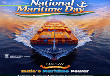 MoPSW celebrates National Maritime Day, honouring Seafarers and India’s maritime legacy
