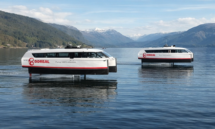 Norway’s Boreal AS orders 20 Candela electric foiling ferries