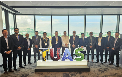 MoPSW Secretary leads high-level Indian delegation to Tuas Port, showcasing India’s push for smart and sustainable port development