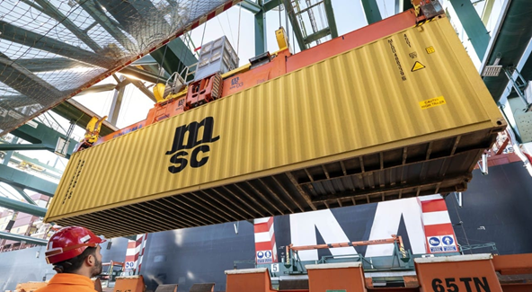MSC container ship fleet hits 1,000 vessels