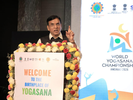  “From India’s Ancient Wisdom to a Global Sporting Platform, Yoga Is Becoming the World’s Shared Strength”: Union Minister of Youth Affairs & Sports Dr. Mansukh Mandaviya
